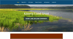 Desktop Screenshot of kitterylandtrust.org